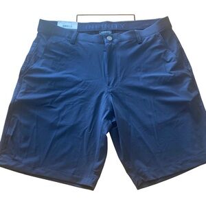 Brand New Infinity Linear Flex Performance 4 Way Stretch Shorts Men’s Navy “34